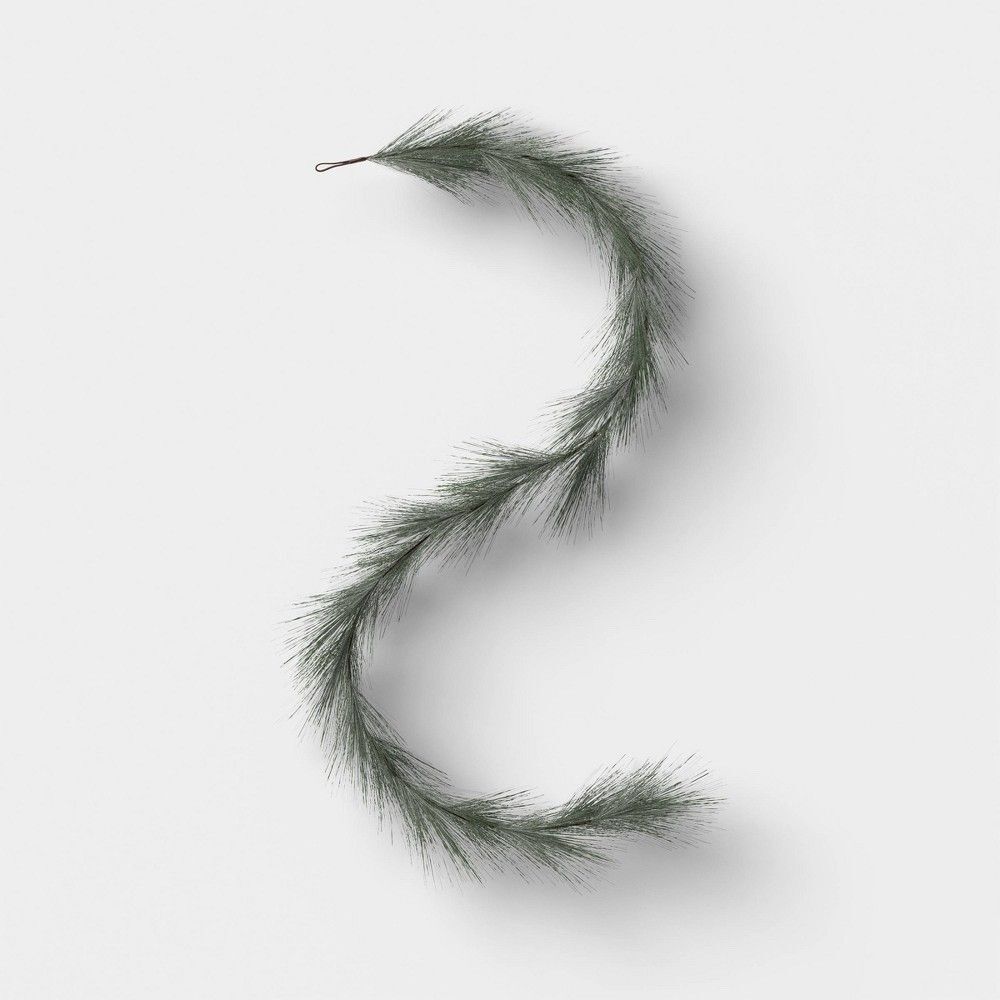 Shimmer Long Needle Christmas Garland - Threshold